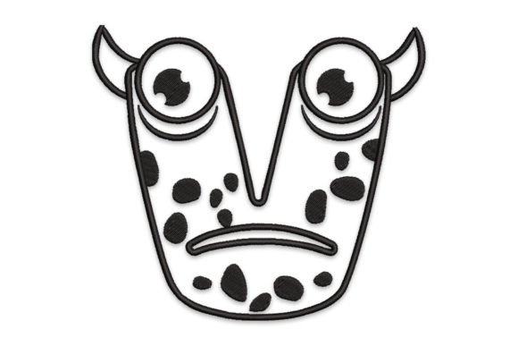 Monster Alphabet Letter V