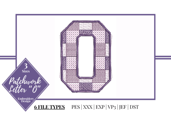 Patchwork Letter O