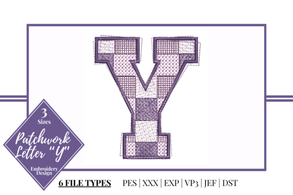 Patchwork Letter Y
